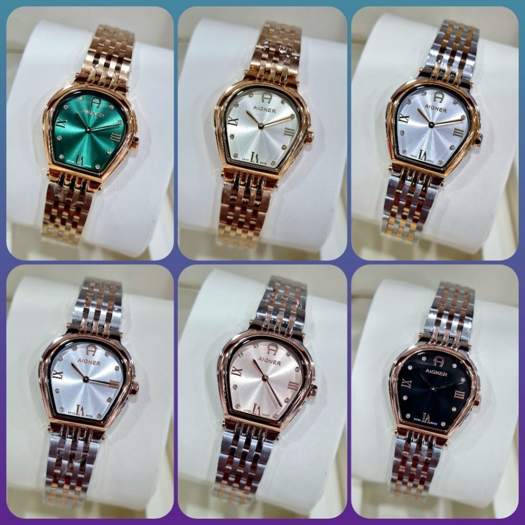 JAM TANGAN RANTAI AIGNER MASSA DUE