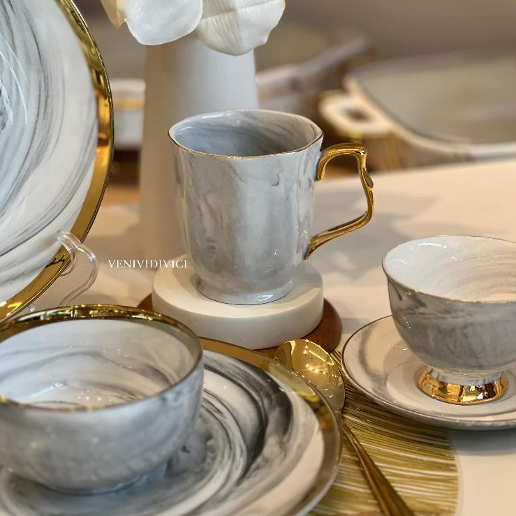 MUG MARBLE GELAS MINUM KERAMIK/ MUG KERAMIK/ GELAS MARBLE