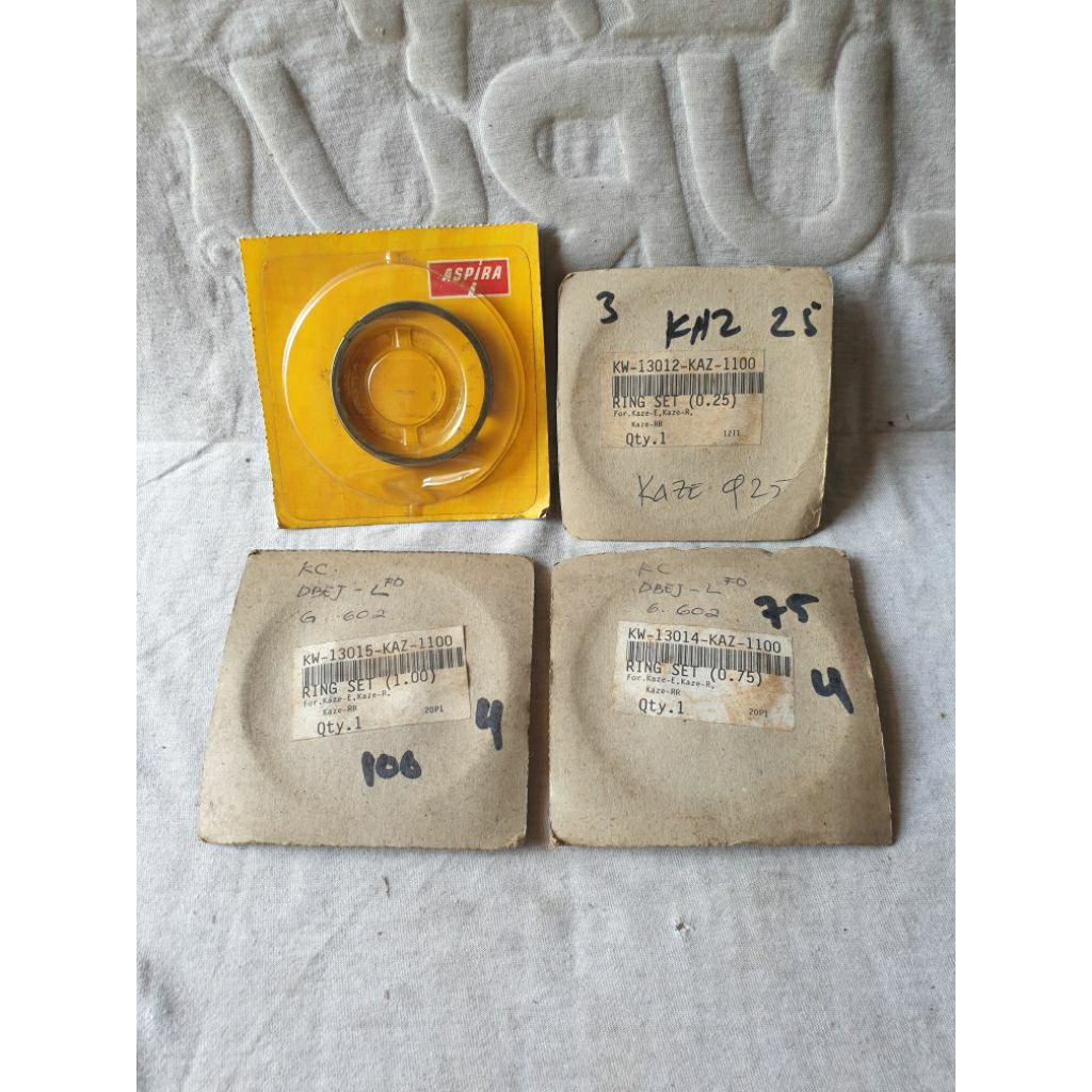Ring Piston Seher Kawasaki Kaze R Oversize Os 75 Aspira
