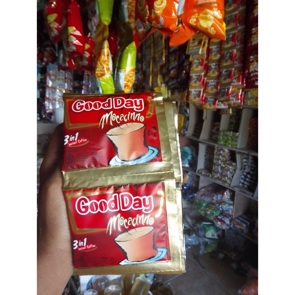 

Good Day Moccacino 3 in 1 isi 10 sashet/ renceng