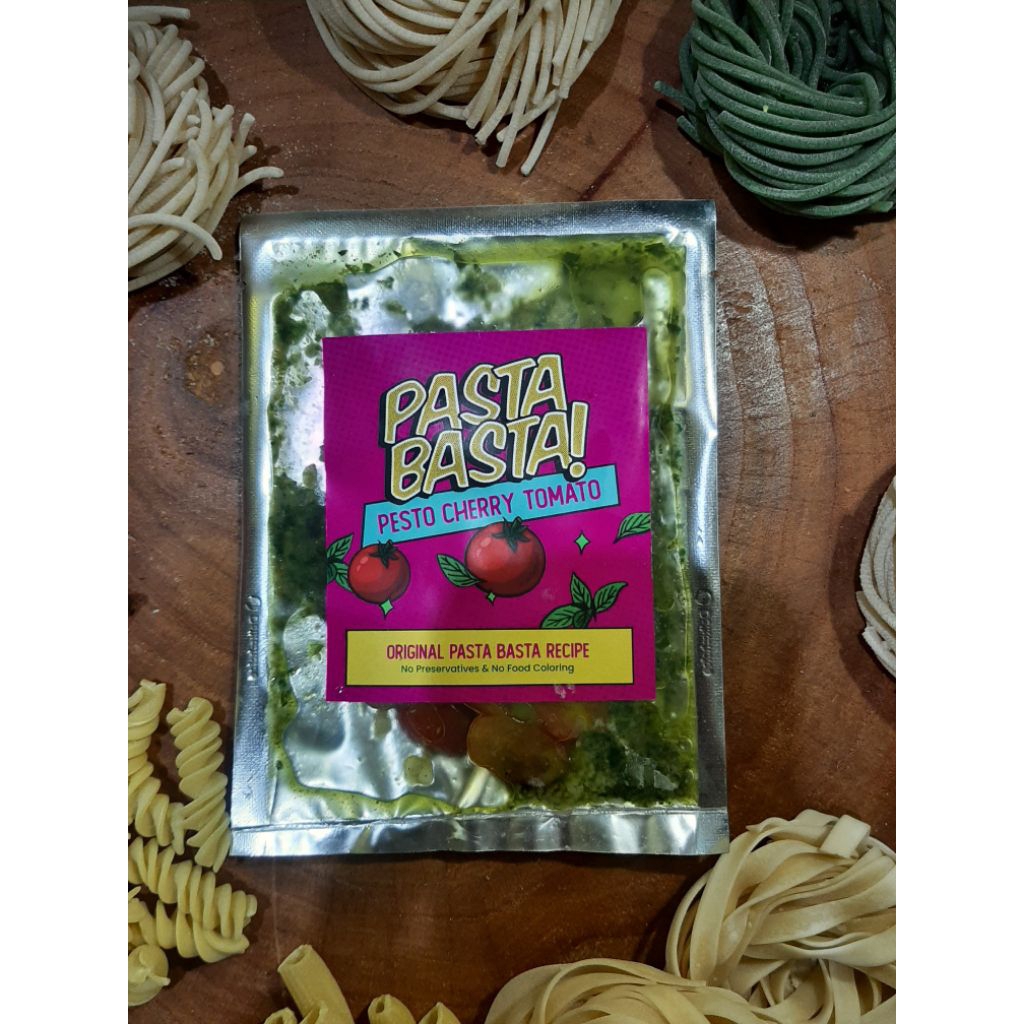 

BUNDLING SAUCE Pesto cherry tomat dan Pasta (Live)