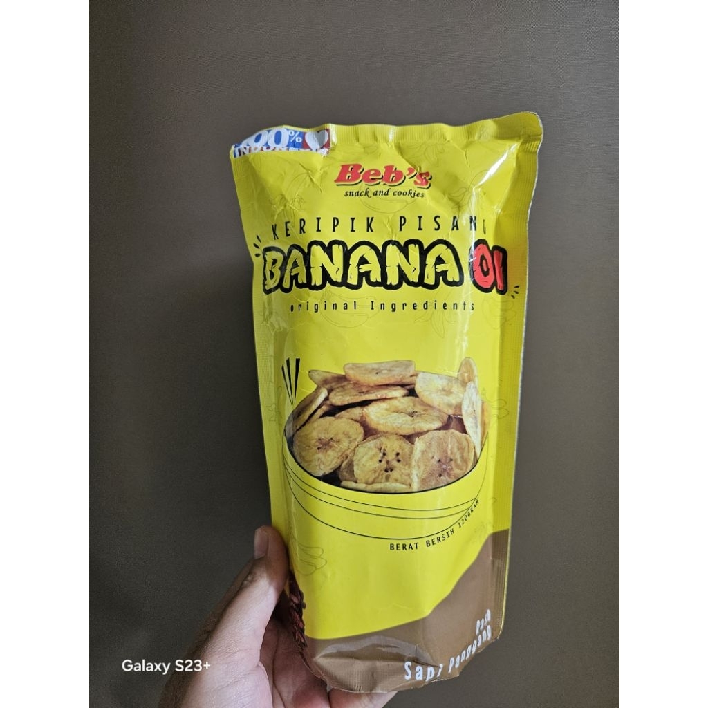 

keripik pisang kering