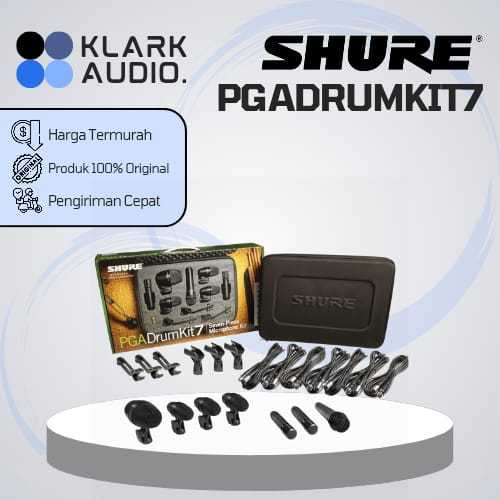 Shure PGADRUMKIT7 Mic Set Drum PGADRUMKIT-7 Original