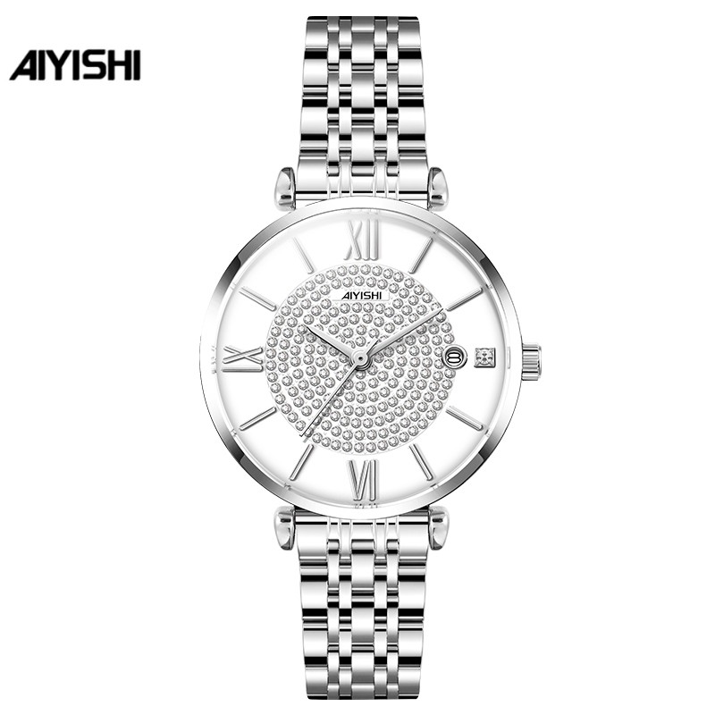AIYISHI COD Jam Tangan Wanita :Desain Mewah, Tahan Air, &Tampil Menawan