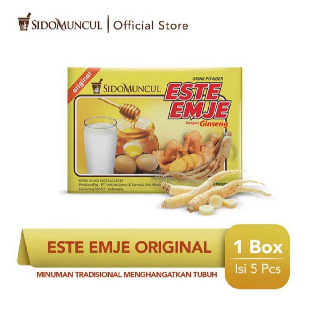

SidoMuncul ESTE-EMJE Ginseng 5 x 30 g