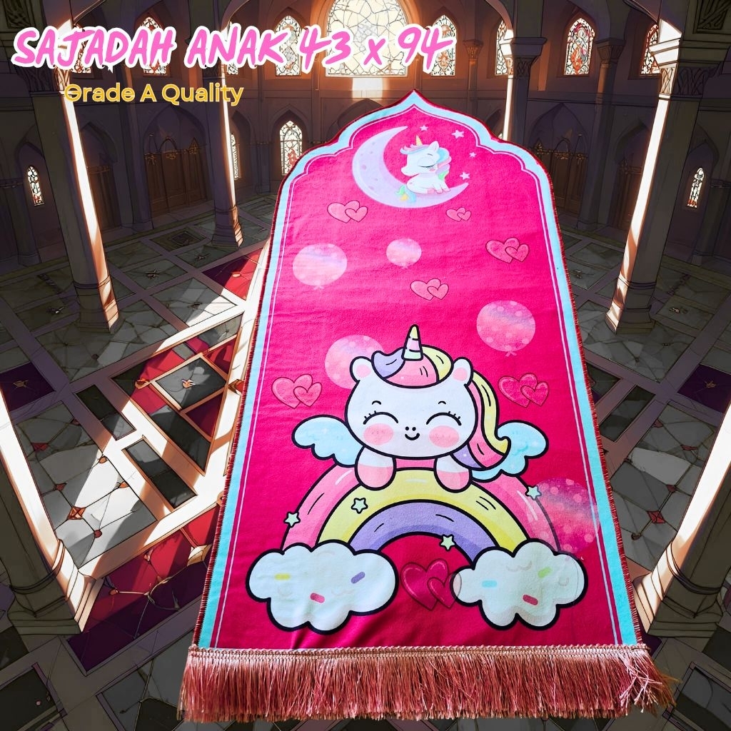 SAJADAH ANAK KARAKTER SAJADAH KARAKTER ANAK SAJADAH TANGGUNG SAJADAH KUBAH ANAK SEJADAH KUBAH KARAKT