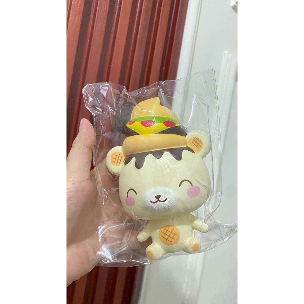 preloved squishy yumiibear burger