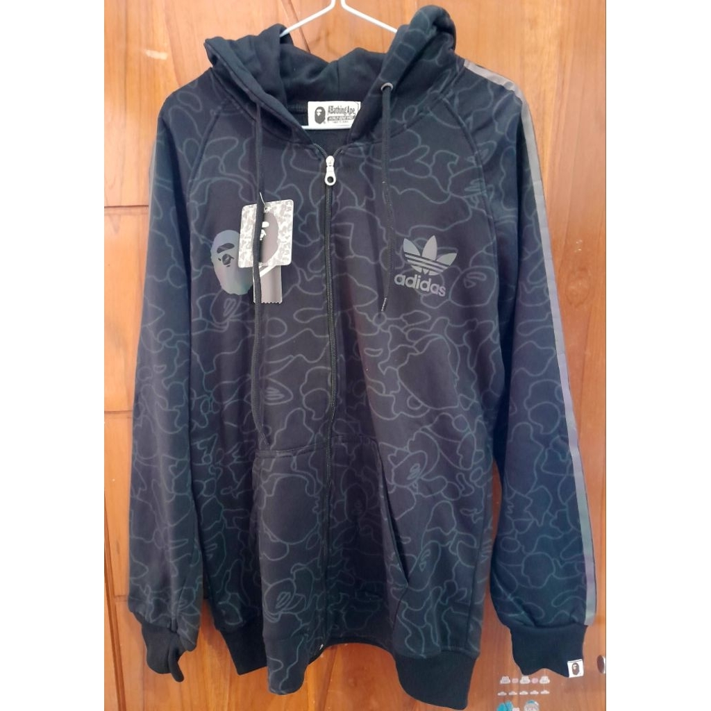 Jacket Adidas Bape Reflektif