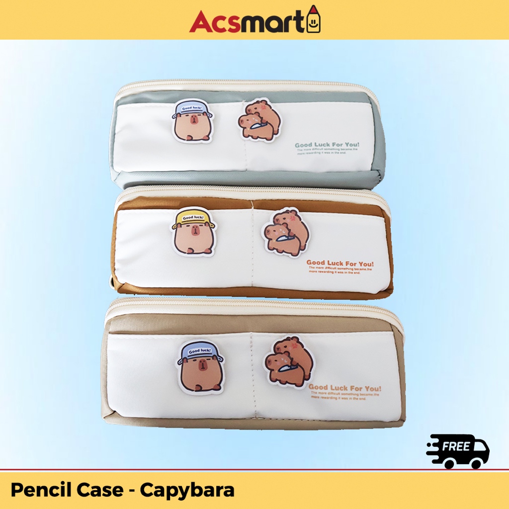 

ACSmart - Kotak pensil Capybara | Pencil Case Cute Capybara [R446]