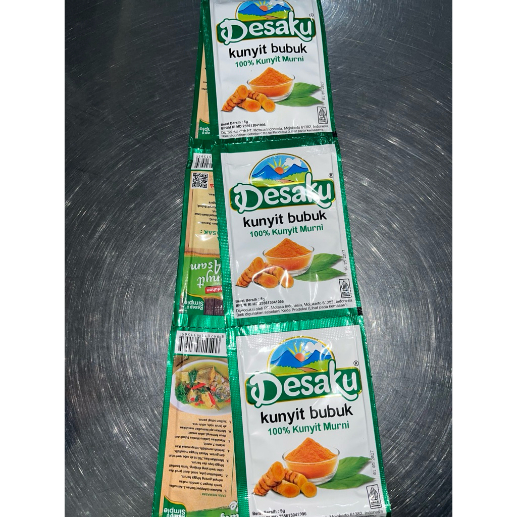 

Desaku Kunyit Bubuk per pcs dan per 6pcs //5g