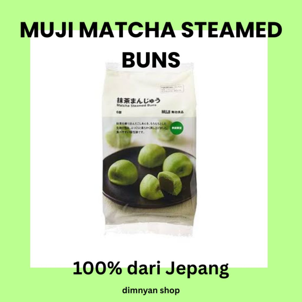 

Roti Kukus Jepang MUJI – Matcha Cream Steamed Bun
