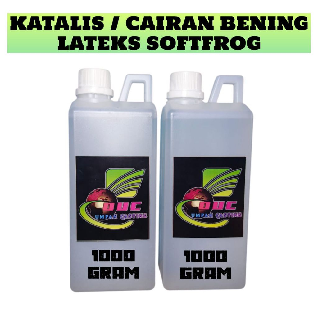 Katalis cairan bening latex softfrog 1kg