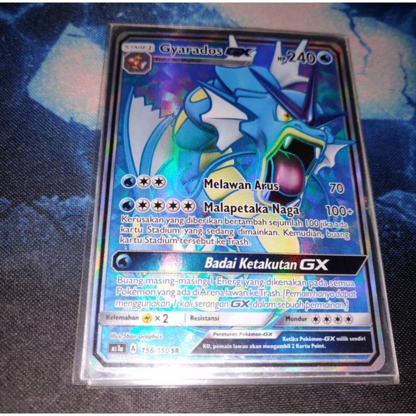 Kartu Pokemon TCG ID Indonesia AS1a Gyarados GX SR