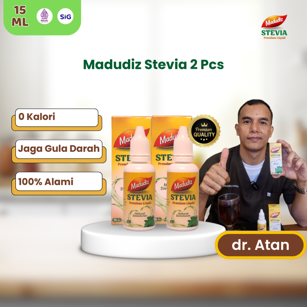 

Madudiz Stevia Premium Liquid Paket Hemat 2 Botol – Pemanis Alami Dari Ekstrak Daun Stevia (5)
