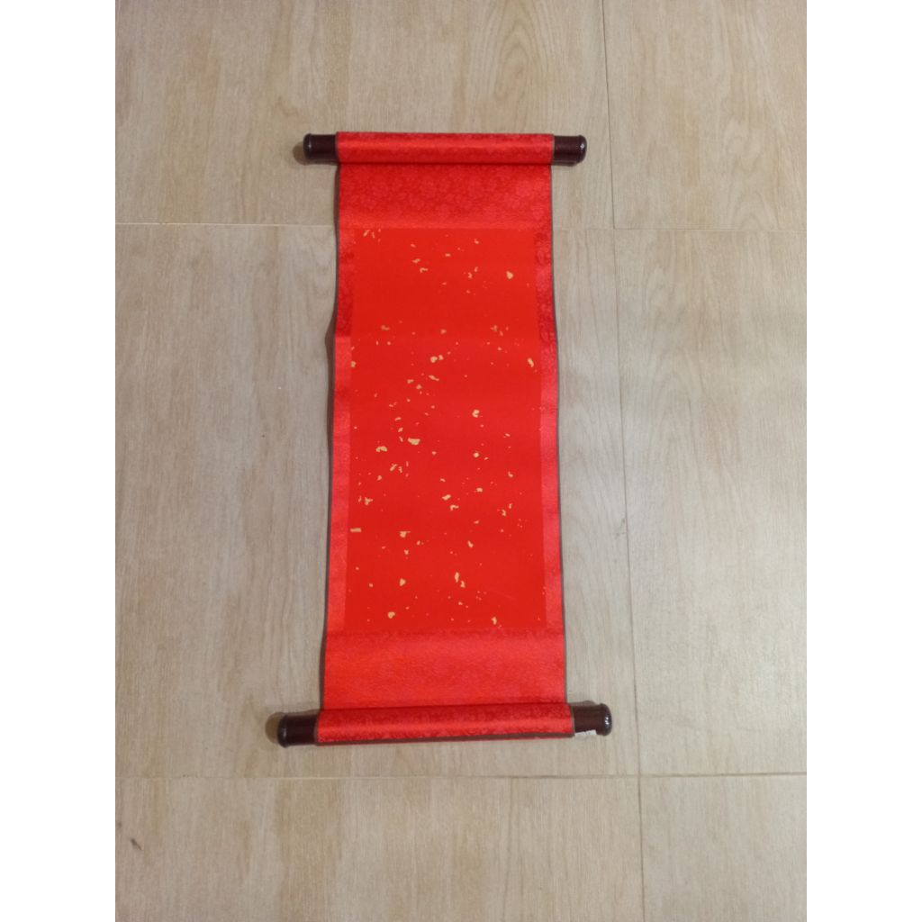 

Kertas Kaligrafi China Gulungan size 25×68cm Bisa untuk Tulis dan Lukis