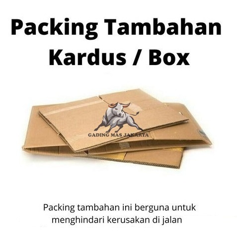 

EXTRA TAMBAHAN PACKING KARDUS (EXTRA SAFETY PACKING) GMJ