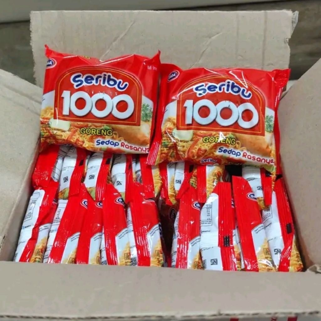 

Mie Gaga Goreng 1000 Seribu