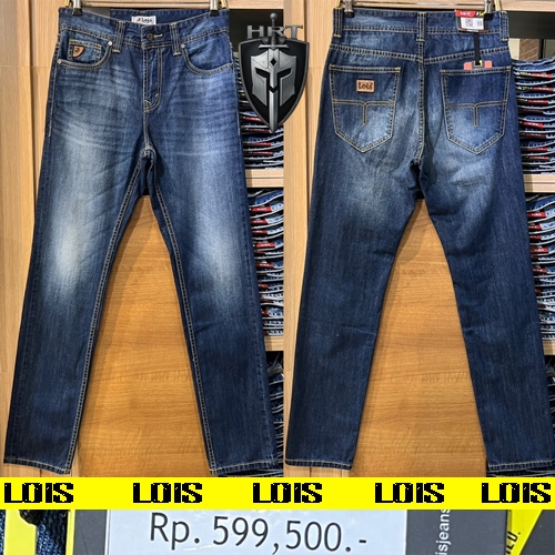 Celana Jeans Panjang Pria Lois Original Slimfit/Reguler Celana Lois Original Pria