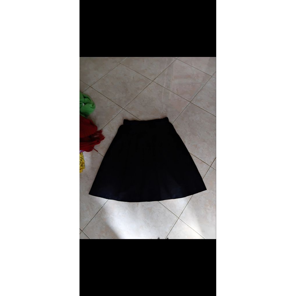 preloved rok hitam wiru rok dancer