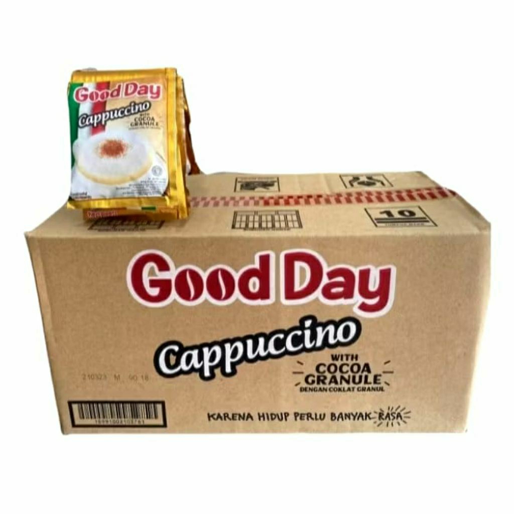 

Good day cappucino ( 1 Karton/dus isi 12 Renceng