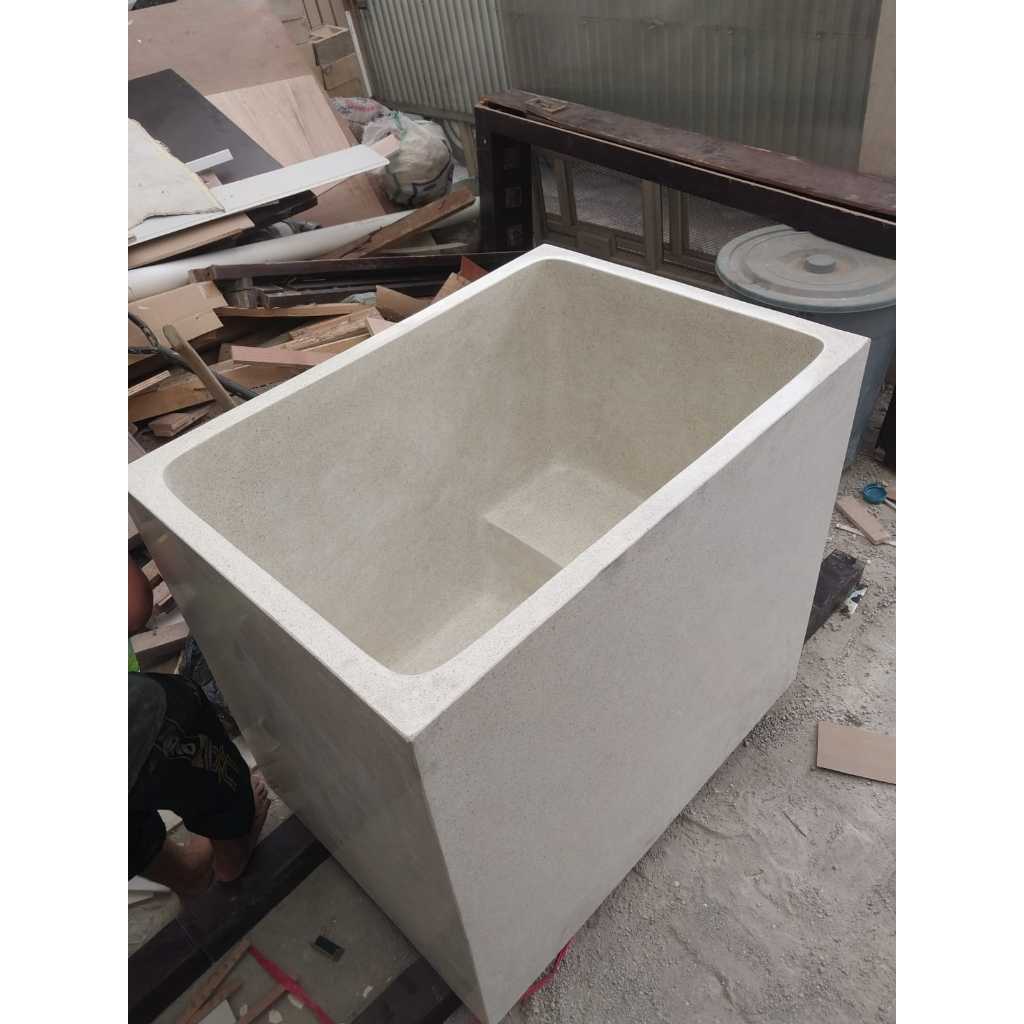 Bathtub Terazzo, Bathtub Portable Model Kotak