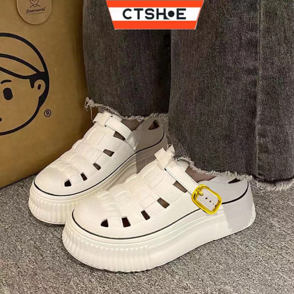 CTSHOE Sandal  Wanita Elegan Sandal Baim Wanita Sepatu Wanita Korean Style Sandal Kodok Wanita