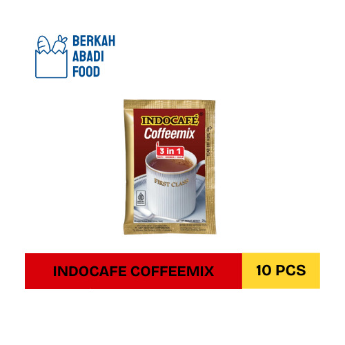 

Kopi Indocafe Coffemix 3 in 1 Renteng Renceng Isi 10 Pcs / 10 Sachet