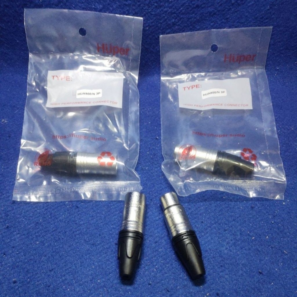 Jek XLR Jack XLR Huper Male Female 3 pin