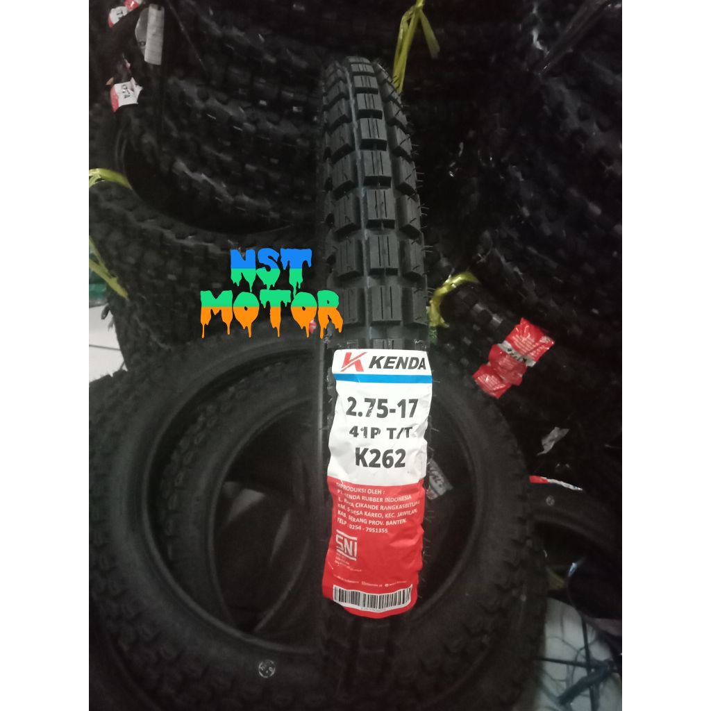 Ban Luar Kenda 275/17 tril kembang tahu