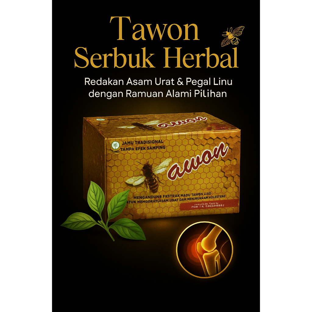 

tawon serbuk kemasan baru isi 20 sachet