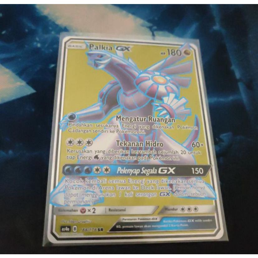 Kartu Pokemon TCG ID Indonesia AS4a Palkia GX SR