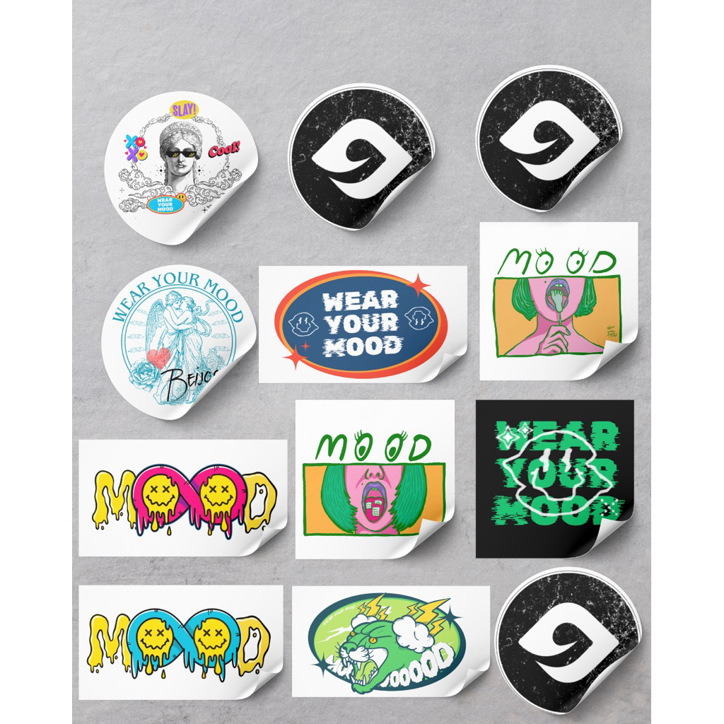 

Stiker Wear Your Mood Keren