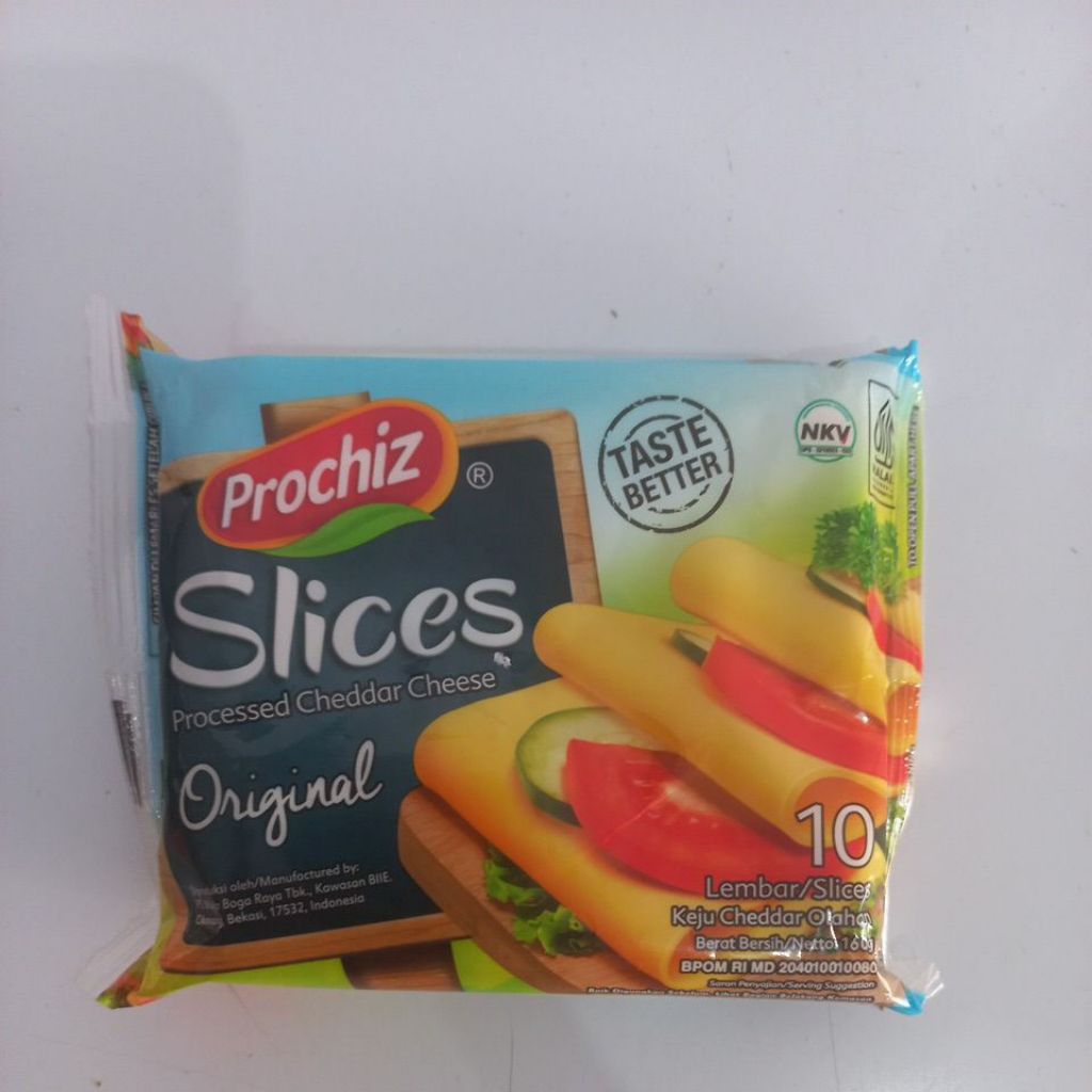 

PROCHIZ Premium Cheddar Slice 10s