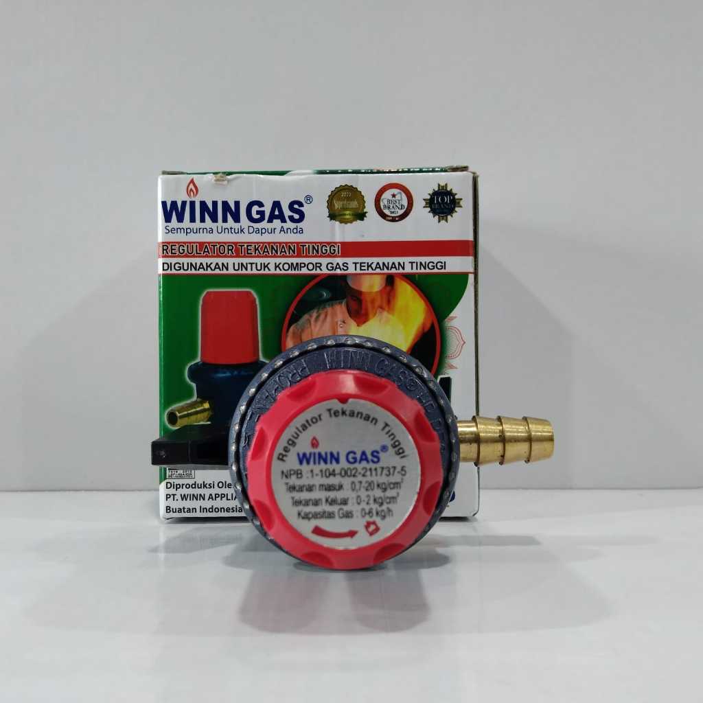 Winn Gas W181NM Regulator Kompor Gas Non Meteran Anti Bocor SNI