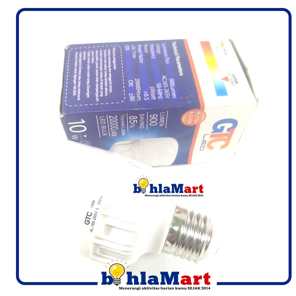 Lampu LED Tabung 10W GTC