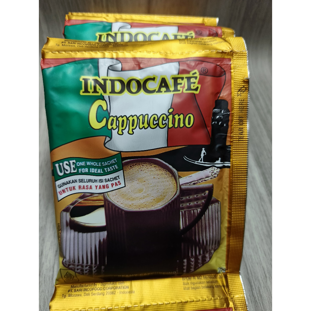 

Indocafe Cappuccino 10sachet x 25g