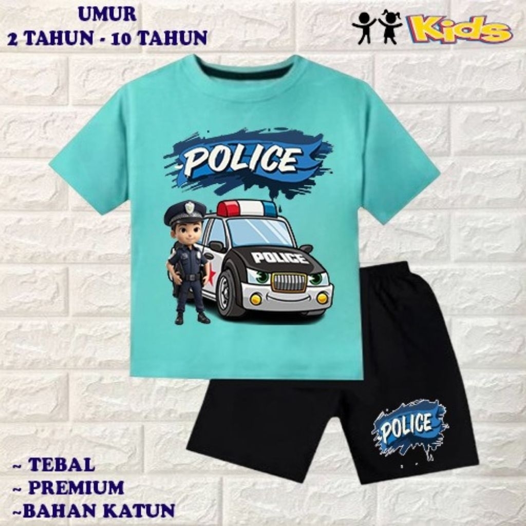 setelan baju anak laki-laki perempuan baju kaos anak laki-laki perempuan motif umur 2-10 tahun bahan
