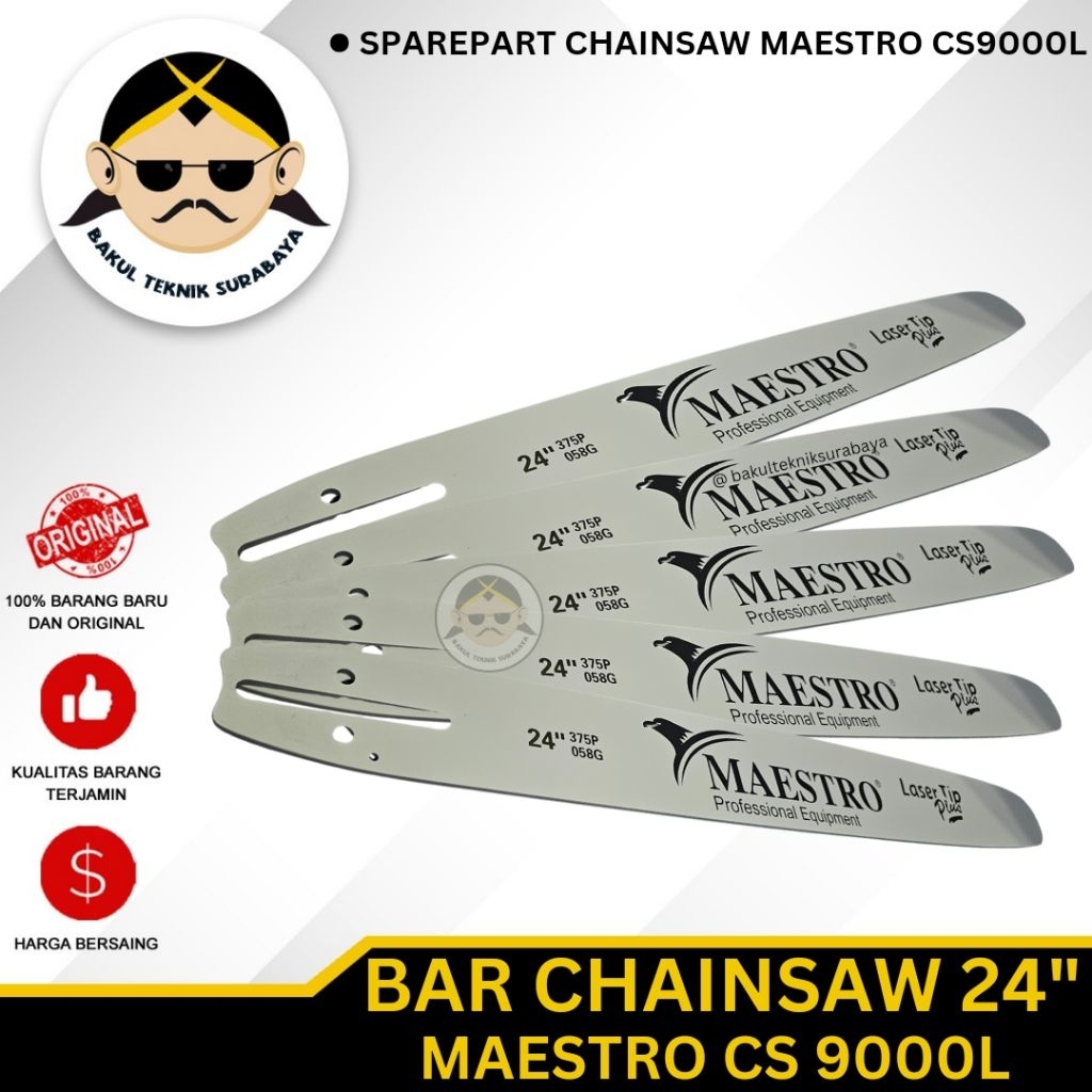 Bar Senso 24" / Bar Laser 24" Chainsaw MAESTRO / MONTANA CS 9000 L
