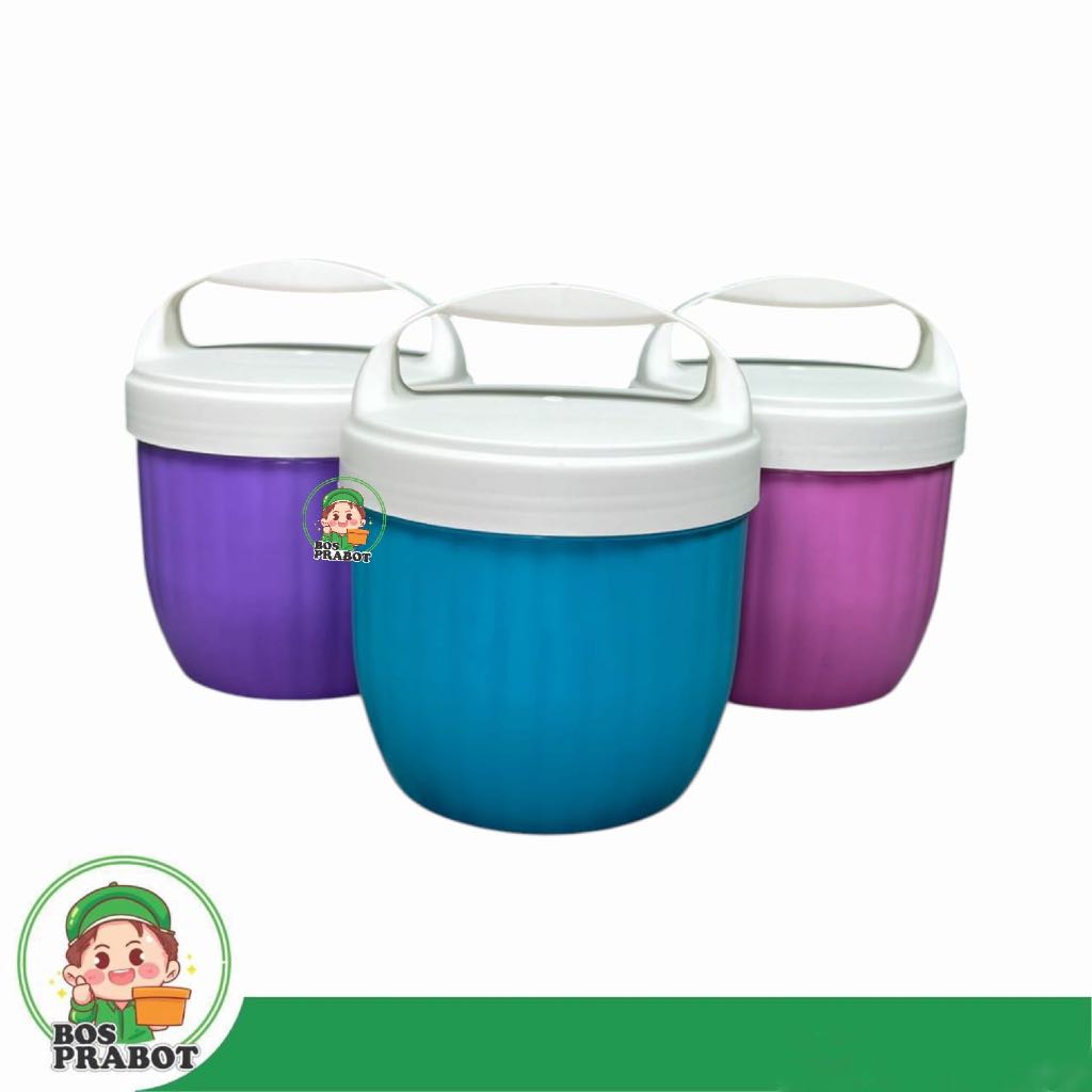 Rantang Sekat Plastik PP5 Food Grade / Rantang Bekal Lucu / Lunch Box / Rantang Besek