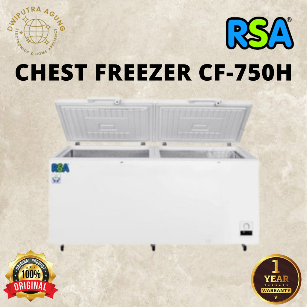 CHEST FREEZER RSA CF 750 H / CF-750 H FREEZER BOX RSA CF-750 H
