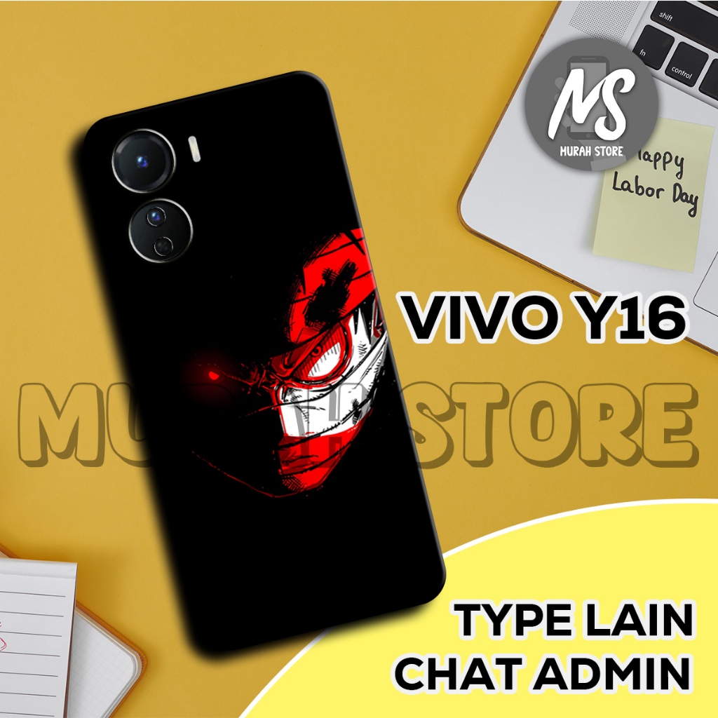 Softcase Karet VIVO Y16/MS2/Motif ANIME/Case VIVO Y16/Silikon VIVO Y16