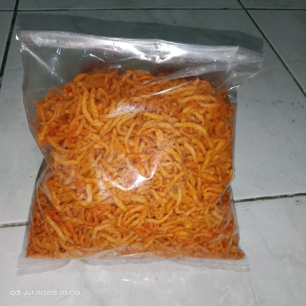 

Kripik Pepaya rasa balado isi 500 gr