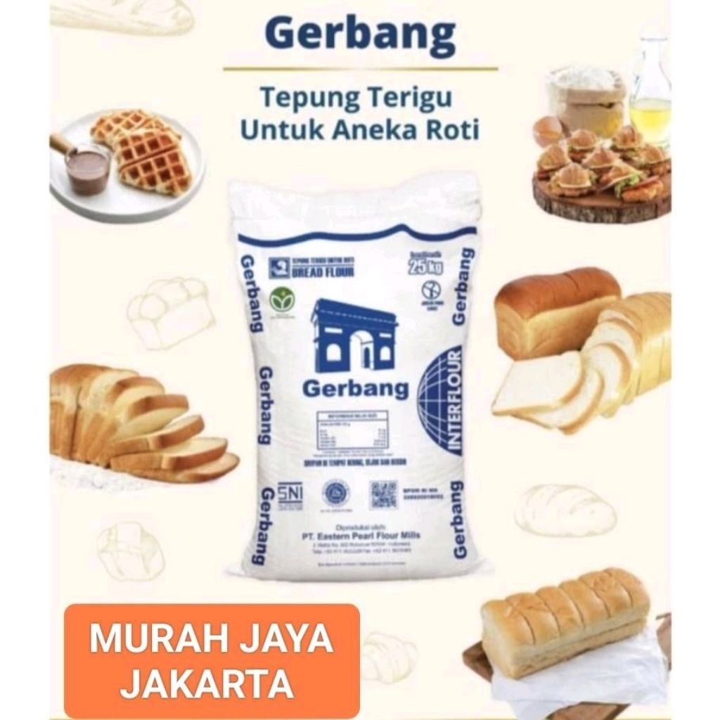 

Tepung Terigu Gerbang 25 Kg