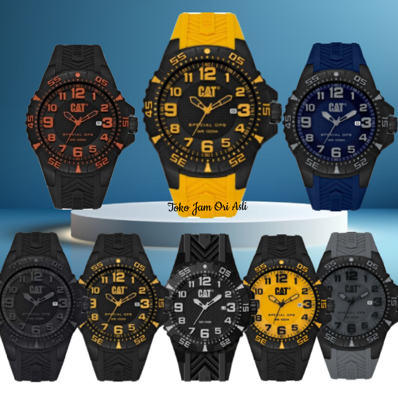 Promo Original Jam Tangan Pria CATERPILLAR CAT K3.121.21.111 K3.121.21.112 K3.121.21.117 K3.121.21.1