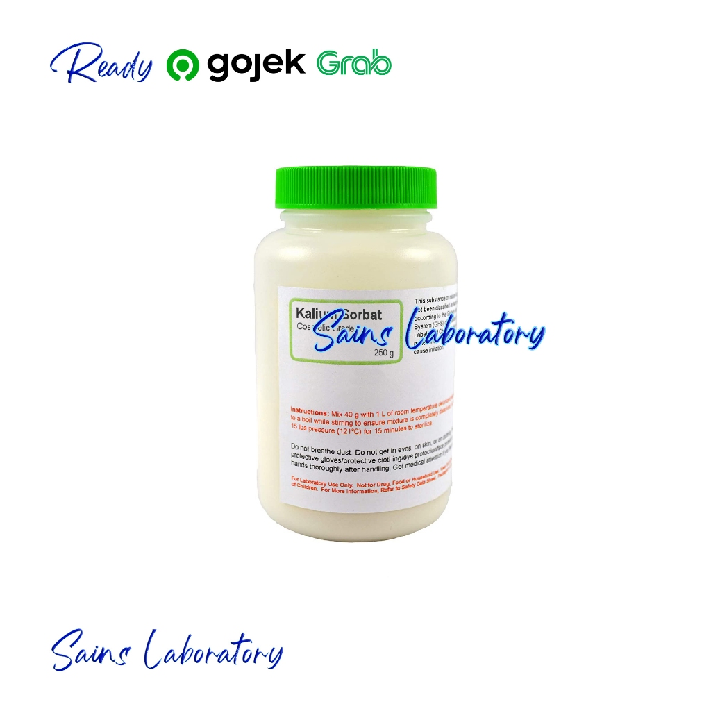 

Kalium Sorbat Pengawet Makanan Food Grade Halal 250 gr