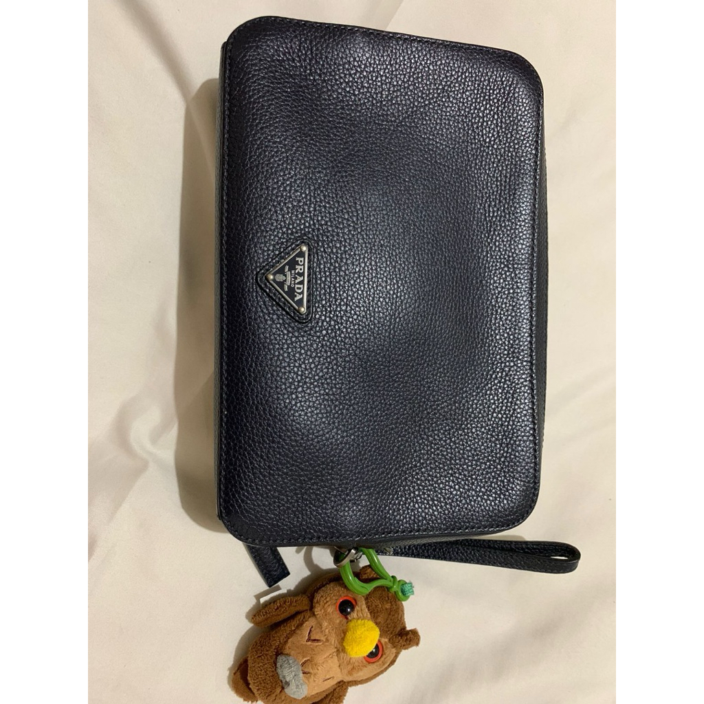 Prada handbag tas tangan clutch man men 2VF052