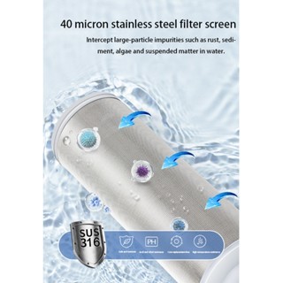Saringan Shower Water Purifier Universal Filter Stainless Water Heater LQ87