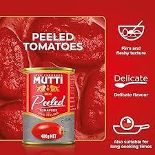 

[oddsolshop] pekanbaru/Mutti Parma Peeled Tomatoes 400GR Italian Food Mix Tomat Tomato Paste