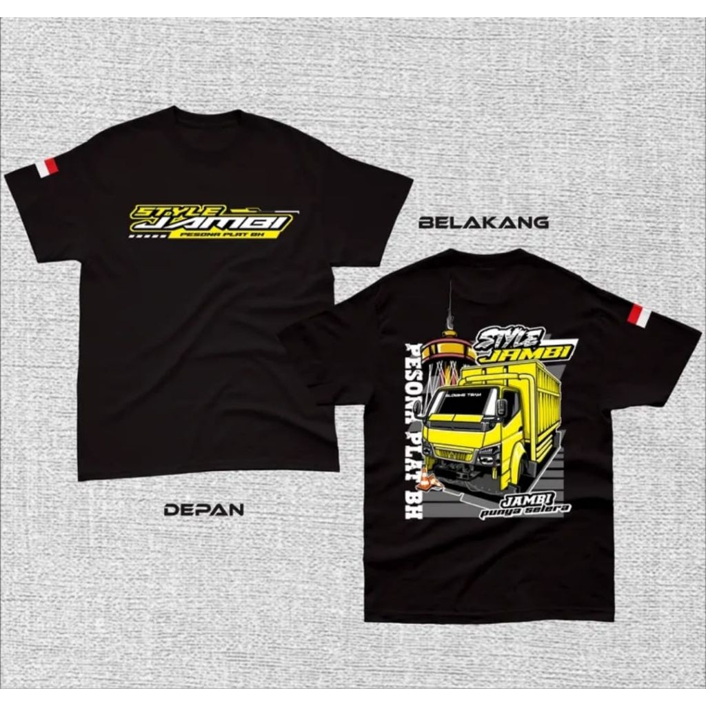 KAOS DISTRO STYLE JAMBI PESONA PLAT BH VIRAL