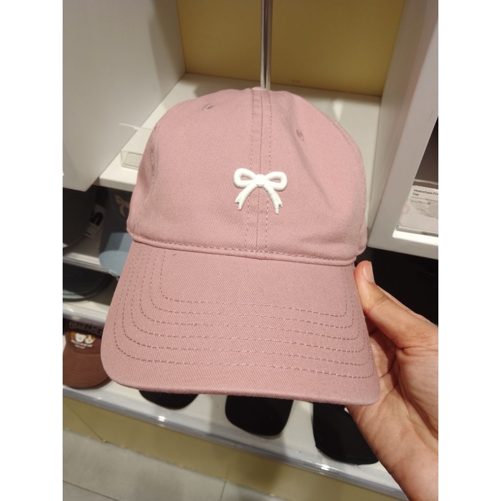 [JASTIP OH SOME] Topi unisex beige color full